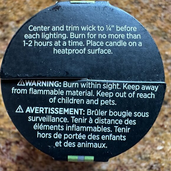 NWOT Schott Zweisel Crystal Votive Candle Holder and  NEST Bamboo Scented Candle - Picture 5 of 9